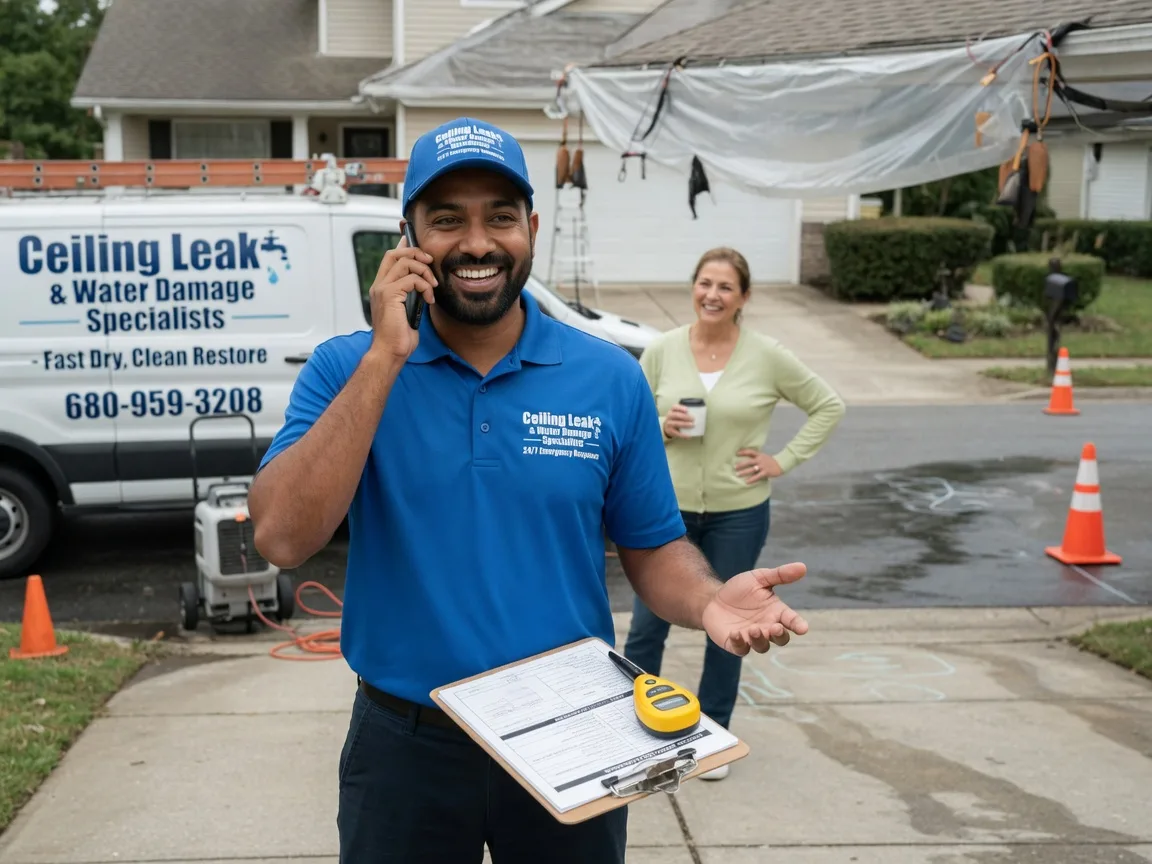 Ceiling Leak Cleanup Whitmore Lake, MI FAQs